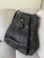 Handtas delvaux - toile de cuir, Ophalen of Verzenden, Gebruikt, Zwart, Handtas