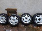 Mercedes CLK, C en E-serie + winterbanden, Auto-onderdelen, Banden en Velgen, Ophalen, Gebruikt, Velg(en), 16 inch