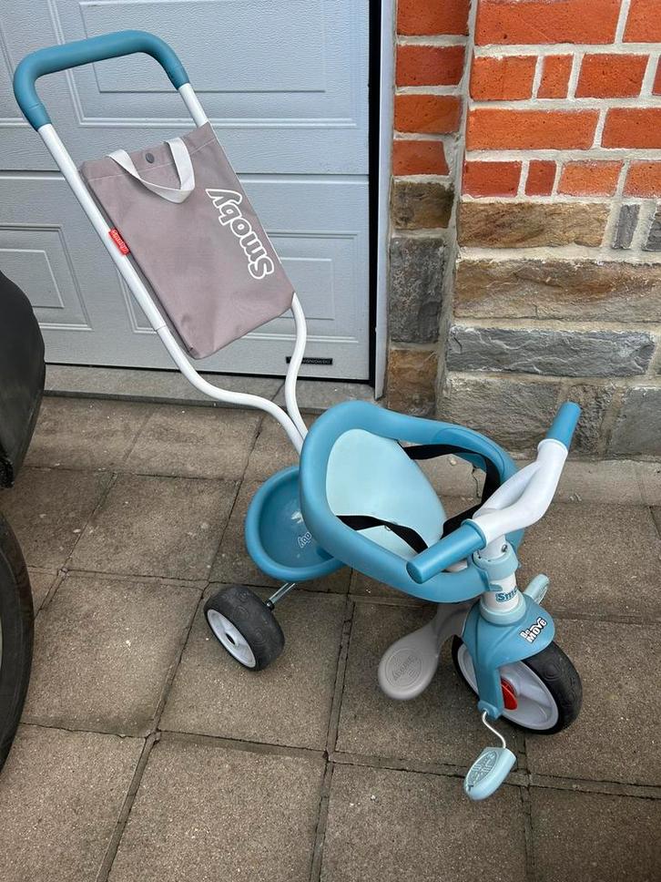 Tricycle évolutif Smoby Be Move Comfort – Bleu, Vélos & Vélomoteurs, Vélos | Tricycles pour enfants, Comme neuf, Enlèvement