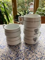 Rombouts vintage koffiekopjes, Huis en Inrichting, Ophalen, Gebruikt, Kop(pen) en/of Schotel(s)