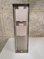 Buiten stopcontact dubbel RVS Inox Massive - NIEUW, Tuin en Terras, Ophalen of Verzenden, Nieuw