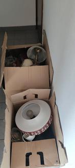 Lot lampen, en lampen onderdelen GRATIS, Diversen, Ophalen