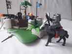 Playmobil Riddervesting met ridders, paarden en honden, Ophalen of Verzenden, Zo goed als nieuw