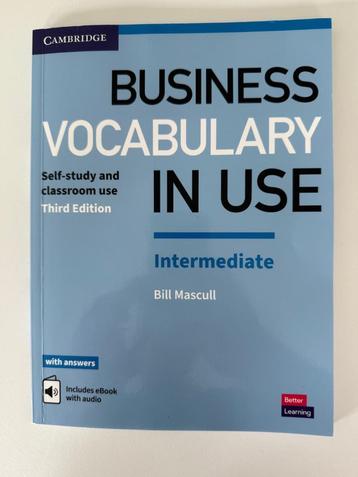 Boek Business Vocabulary in Use - Bill Mascull - ALS NIEUW! beschikbaar voor biedingen