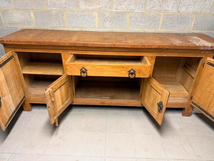 Deux meubles de salle à manger en chêne à rafraîchir, Huis en Inrichting, Complete eetkamers, Gebruikt, Ophalen