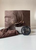 Grijze lederen ceintuur Gucci, Kleding | Dames, Riemen en Ceinturen, Ophalen, Zo goed als nieuw