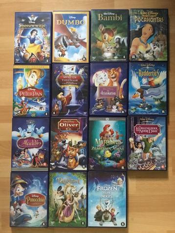 Disney DVD’s met gouden rugnummer  beschikbaar voor biedingen