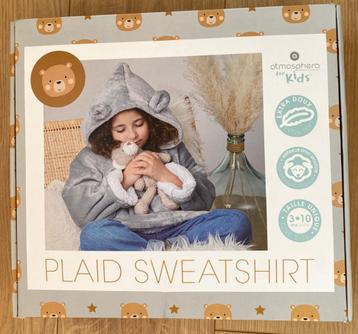Atmoosphera Plaid Sweatshirt for Kids (Nieuw)