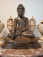 Belle statue de bhouda en bronze de 61 cm de haut et 55 cm d, Enlèvement ou Envoi