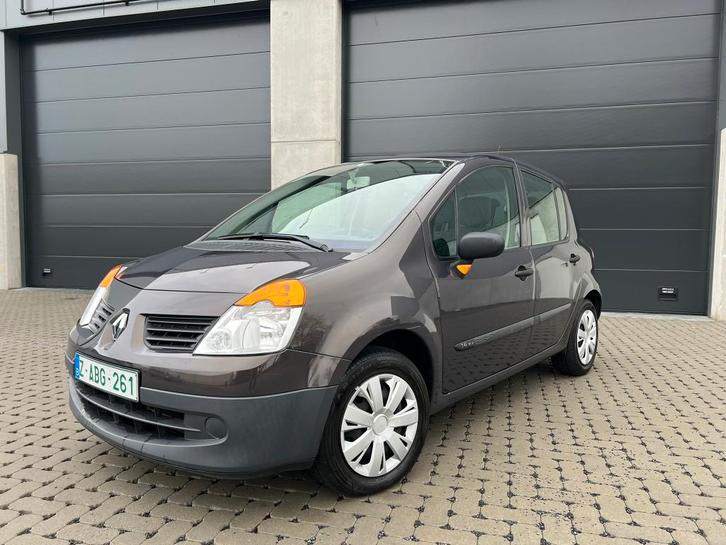 Renault Modus 1.4i LEZ ok – 70 dkm! – geen kosten – 1j gar, Autos, Renault, Particulier, Modus, Ordinateur de bord, Peinture métallisée