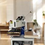 Presse de transfert + compresseur, Enlèvement, Utilisé, Autres types