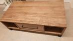 Salontafel met lade kleur: old teak + mat black., Huis en Inrichting, Ophalen, 100 tot 150 cm, Teakhout, Nieuw