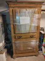 Armoire vitrine bar en chêne, Huis en Inrichting, Ophalen, Eikenhout