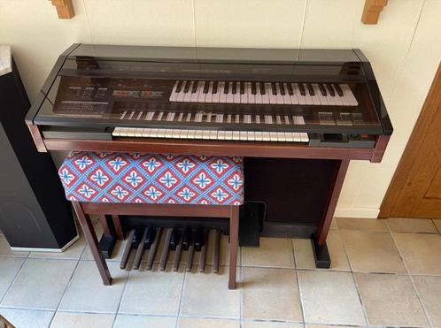 Vintage Yamaha Electone MC-600 (1985), Muziek en Instrumenten, Orgels, Gebruikt, Orgel, 2 klavieren, Ophalen