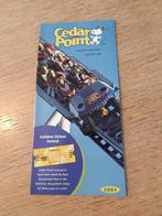 Cedar Point pretpark flyer 2001, Collections, Collections Autre, Comme neuf, Pretpark, Enlèvement ou Envoi