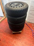 Winterbanden Michelin op stalen velgen 175 65 14, Auto-onderdelen, Banden en Velgen, Ophalen, Winterbanden, Velg(en)