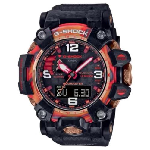 Casio G-SHOCK 40th anniversary Flare Red NIEUW ZELDZAAM, Handtassen en Accessoires, Sporthorloges, Nieuw, Rood, Kompas, Waterdicht