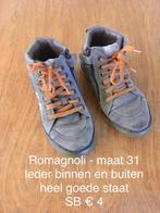 Romagnoli - maat 31 - lederen binnen- en buitenkant, Kinderen en Baby's, Kinderkleding | Schoenen en Sokken, Schoenen, Jongen