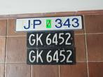 Nummerplaten, Ophalen of Verzenden, Gebruikt