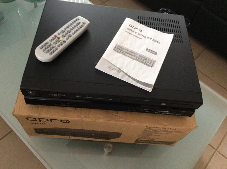 DVD&VHS recorder met handleiding  Apro ADV-11F, Elektronische apparatuur, Overige elektronische apparatuur, Zo goed als nieuw