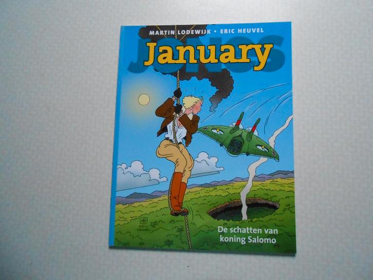 January jones 3 De schatten van koning Salomo 2014  1 ste dr, Livres, BD, Neuf, Une BD, Enlèvement ou Envoi