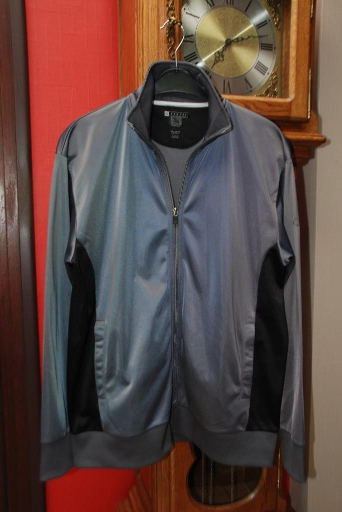 Trainingsjack „Domyos” grijs trainingsjack XXL Zeer Goed!, Kleding | Heren, Sportkleding, Zo goed als nieuw, Algemeen, Maat 56/58 (XL)