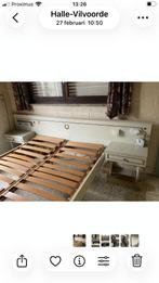 Bed met nachttafels en commode, Huis en Inrichting, Slaapkamer | Bedden, Ophalen, Gebruikt, Overige kleuren, Tweepersoons