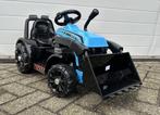 Tractor blauw 6V + trailer, softstart afstandsbediening, Ophalen of Verzenden, Nieuw