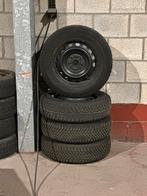 Set stalen velgen 14 inch 4X100 met 4 seizoensbanden, Auto-onderdelen, Banden en Velgen, Ophalen, 14 inch, All Season, Band(en)