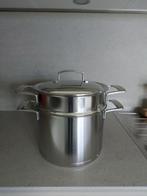 Kookpot "Demeyere silver" 24 cm - 8 liter -  met pasta inzet, Huis en Inrichting, Keuken | Potten en Pannen, Ophalen of Verzenden