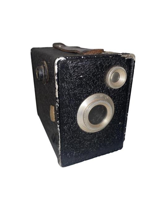 Epro Box Camera — Nederland — Circa 1947, Verzamelen, Foto-apparatuur en Filmapparatuur, Fototoestel, 1940 tot 1960, Ophalen of Verzenden