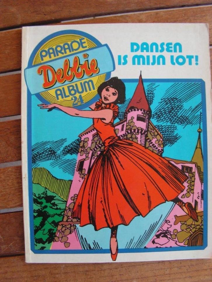 Strip parade album Debbie : nr 24 – "Dansen is mijn lot"., Boeken, Stripverhalen, Zo goed als nieuw, Eén stripboek, Ophalen of Verzenden