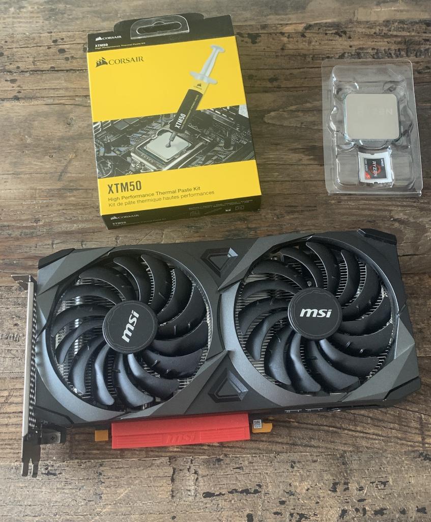 MSI GeForce RTX 3060 Ventus 2X 12G OC, Computers en Software, Videokaarten, Zo goed als nieuw, Nvidia, PCI-Express 4.0, GDDR6