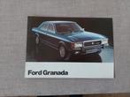 Ford Granada folders, Enlèvement ou Envoi, Comme neuf, Dépliant
