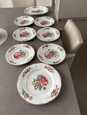 Vintage borden Villeroy en Boch beschikbaar voor biedingen