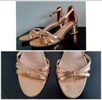 Sandalen rose/ goud 41 1x gedragen NIEUWSTAAT, Ophalen of Verzenden, Zo goed als nieuw