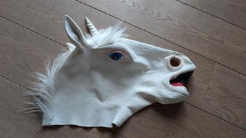 Paardenmasker - eenhoorn