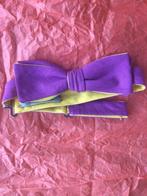 Noeud papillon de qualité fait main avec tissu de qualité., Neuf, Sans marque, Enlèvement, Violet