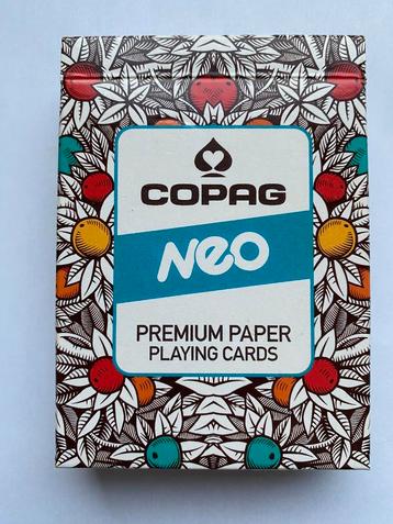 Sperlkaarten Copag Neo serie beschikbaar voor biedingen
