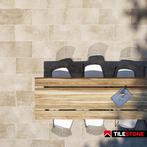 Terrastegels Tilestone Heritage Beige (restant 4,48m2), Tuin en Terras, Tegels en Klinkers, Ophalen, Keramiek, Nieuw, Minder dan 5 m²