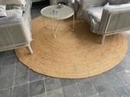 Rond buitentapijt in jute , 240 cm, Ophalen, Zo goed als nieuw, Rond