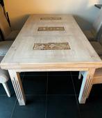 Eettafel met 6 stoelen, 100 à 150 cm, Cinq personnes ou plus, Enlèvement, Utilisé