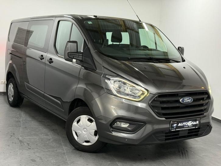 Ford Transit Custom 2.0 TDCi 5Places - Navi - CarPlay - Came, Auto's, Ford, Bedrijf, Te koop, Transit, ABS, Achteruitrijcamera
