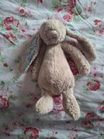 Lapin jellycat beige fleuri., Kinderen en Baby's, Speelgoed | Knuffels en Pluche, Ophalen of Verzenden, Zo goed als nieuw, Konijn