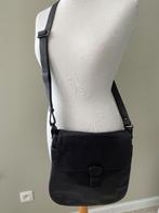 Schoudertas/cross body bag van Lancoche, leder, donkerbruin, Overige merken, Bruin, Ophalen of Verzenden, Zo goed als nieuw