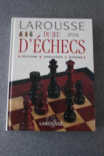 Larousse du jeu d'échecs, 1 ou 2 joueurs, Enlèvement ou Envoi, Comme neuf