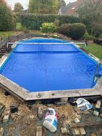 Bache à bulles pour piscine hexagonale 7,9 X 4,3, Enlèvement, Comme neuf, Couverture de piscine