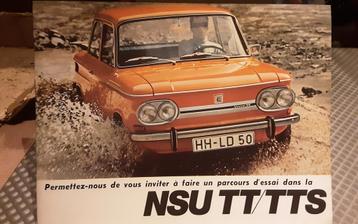 Nsu tt/tts brochure, Enlèvement ou Envoi, Comme neuf