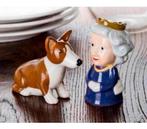 Coffret Queen Elizabeth & Corgi Pepper + Sel & Pepper, Enlèvement ou Envoi, Neuf, Service