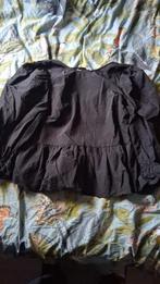 Zwarte blouse met vlindermouwen., Kleding | Dames, Zwangerschapskleding, Ophalen of Verzenden, Zwart